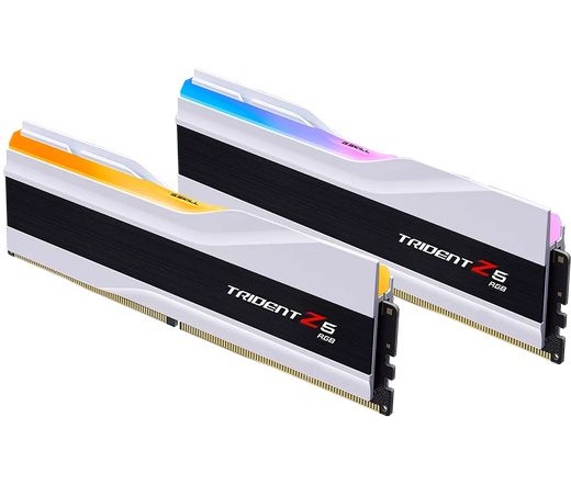 G.SKILL Trident Z5 RGB DDR5 6000MHz CL36 32GB Kit2 (2x16GB) Intel XMP White