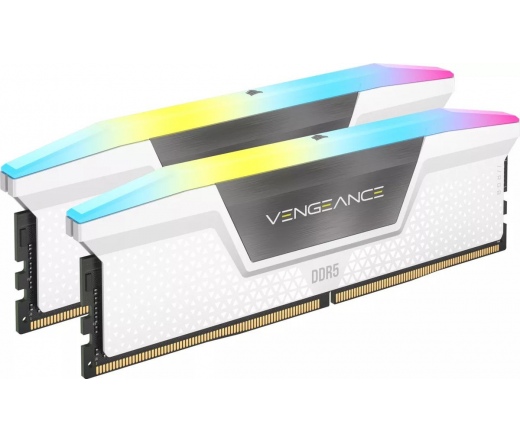 CORSAIR Vengeance RGB DDR5 6000MHz CL40 64GB Kit2 White