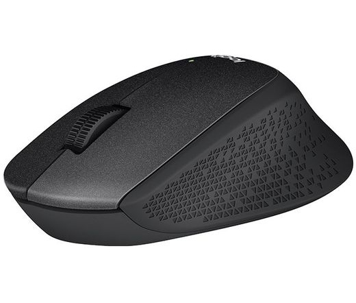 LOGITECH MOUSE M330 Silent Plus Wireless Fekete