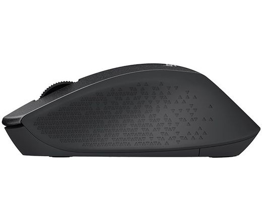 LOGITECH MOUSE M330 Silent Plus Wireless Fekete