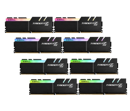 G.SKILL Trident Z RGB DDR4 2400MHz CL15 64GB Kit8 (8x8GB) Intel XMP