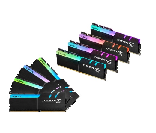 G.SKILL Trident Z RGB DDR4 2400MHz CL15 64GB Kit8 (8x8GB) AMD