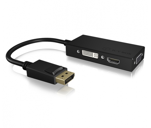 RAIDSONIC Icy Box IB-AC1031 DisplayPort -> HDMI/DVI-D/VGA 3-in-1 Adapter