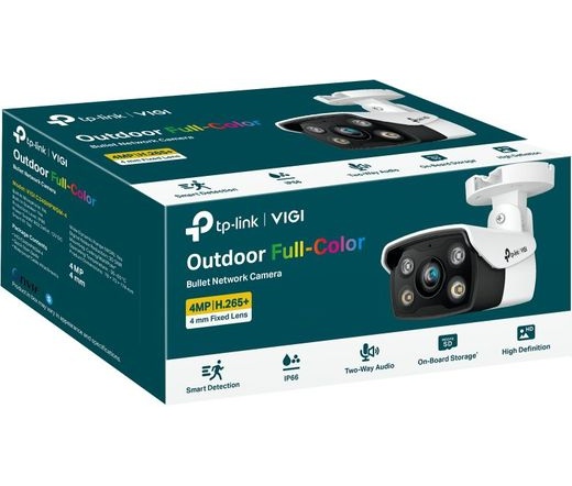TP-LINK Vigi C340 4MP Outdoor Full-Color Bullet Network Camera (6mm)