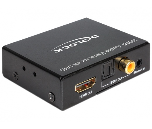 DELOCK Adapter HDMI sztereo / 5.1 elosztó 4K (62692)