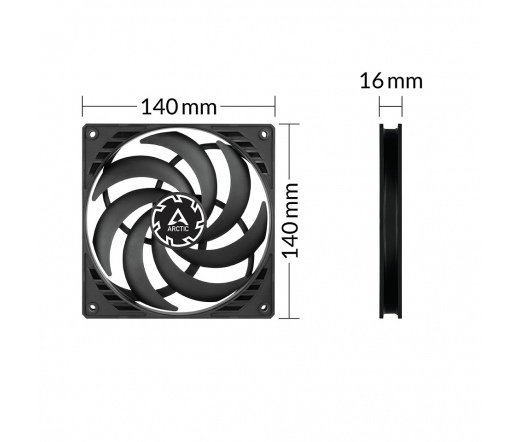 ARCTIC P14 Slim PWM PST