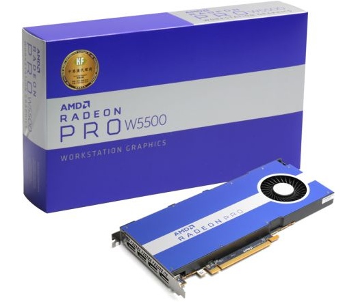 VGA RADEON PRO W5500 8GB PCIe 4.0