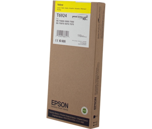 Patron Epson T6924 UltraChrome XD 110 ml Sárga