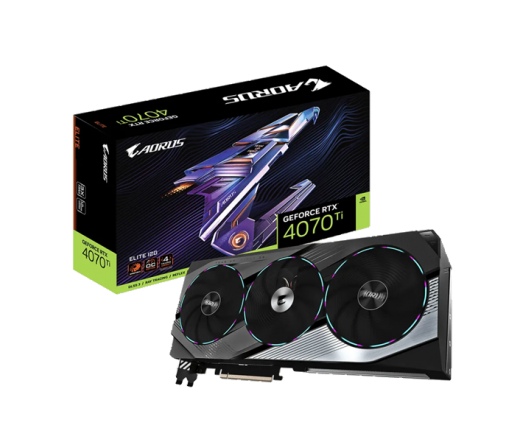 GIGABYTE Aorus GeForce RTX 4070 Ti Elite 12G