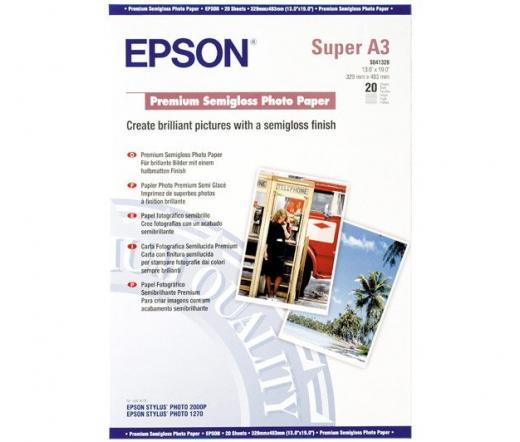 PHOTO PAPER EPSON PREMIUM SEMIGLOSS 251g A3+ 20lap