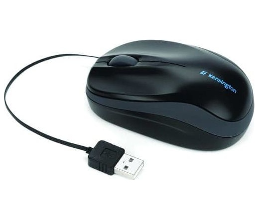 MOUSE KENSINGTON Pro Fit visszahúzható vezetékes egér - USB