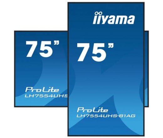 IIYAMA ProLite LH7554UHS-B1AG 75" 4K UHD 24/7 Android FailOver Intel SDM