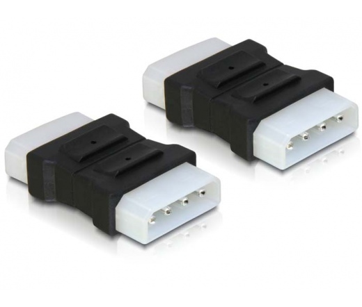 DELOCK Adapter 4 tűs Molex male-male (65044)