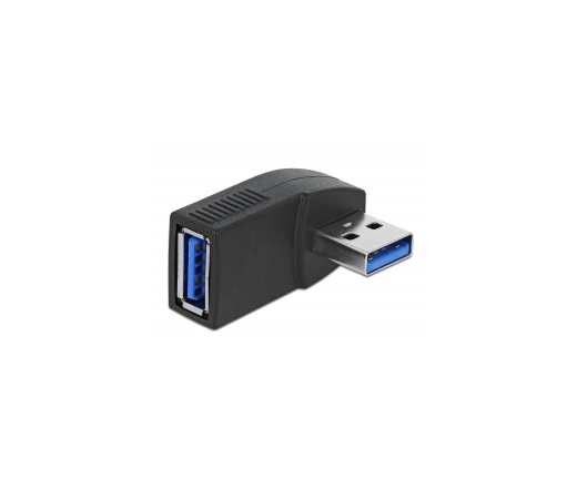 DELOCK Adapter USB 3.0 male-female angled 90° horizontal (65341)