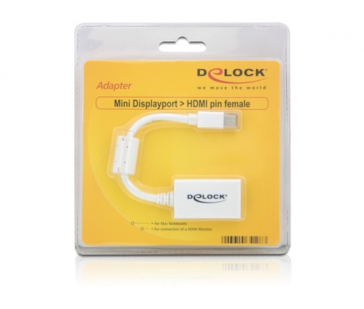 DELOCK Adapter mini Displayport > HDMI female (65128)