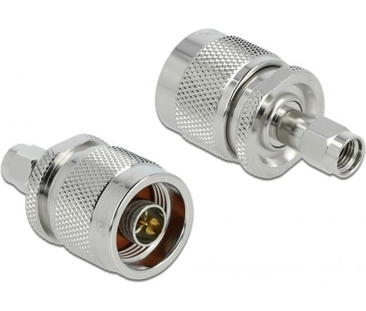 Delock Adapter N-dugó apa RP-SMA-dugó (3 év)