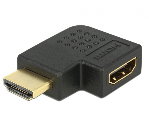 DELOCK Adapter HDMI male -> HDMI female 90° left (65077)