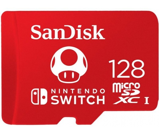 SanDisk microSDXC Extreme 128GB (U3/UHS-I/Cl.10/R100/W90) for Nintendo Switch