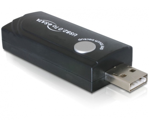 DELOCK Adapter USB 2.0 -> eSATA with Backup Function (61650)