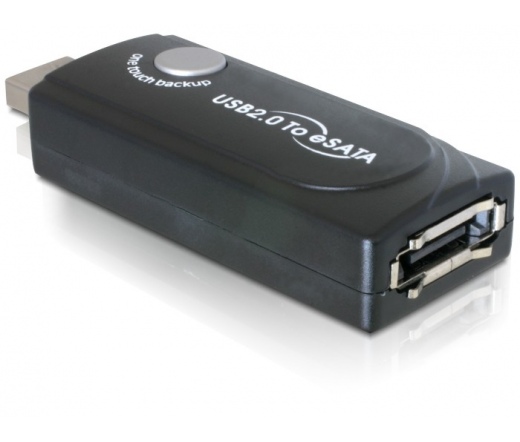 DELOCK Adapter USB 2.0 -> eSATA with Backup Function (61650)