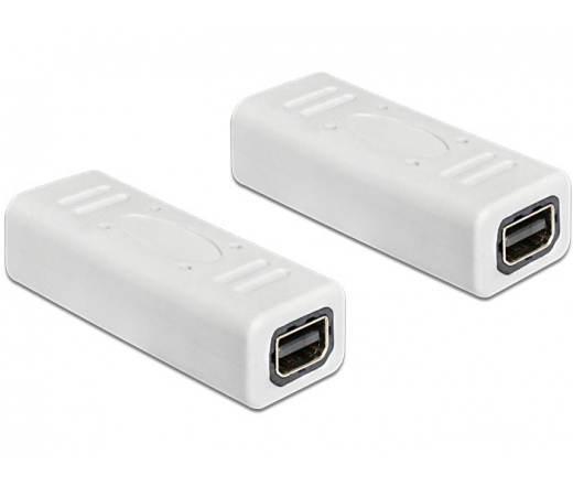 DELOCK Adapter mini Displayport female/female White