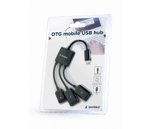 GEMBIRD OTG mobile USB hub