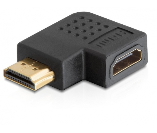 DELOCK Adapter HDMI male -> HDMI female 90° right (65076)