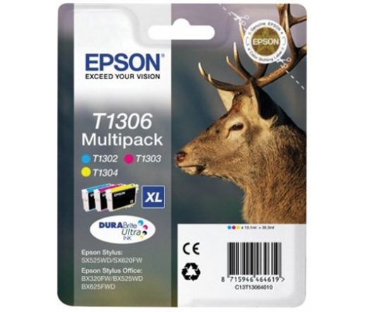 Patron Epson T1306 Color Multipack (C13T13064010)