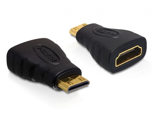 DELOCK Adapter High Speed HDMI C male -> A female (65244)