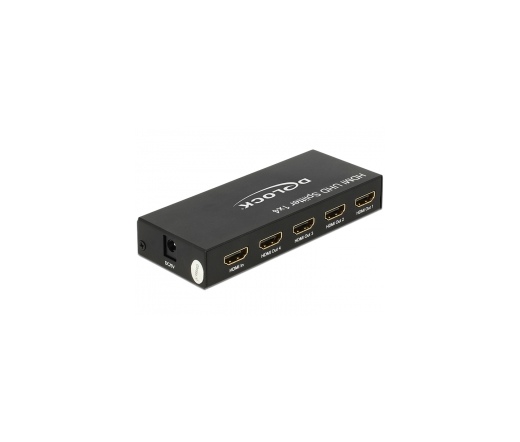 Delock HDMI UHD Splitter 1 x HDMI in > 4 x HDMI out 4K