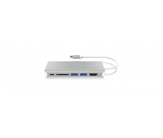 ICY BOX IB-DK4034-CPD Type C->HDMI,USB3.0, USB Type C, SD CARD DockingStation