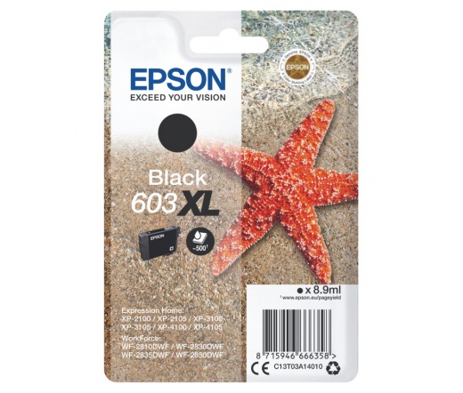 Patron Epson 603XL T03A1 Black