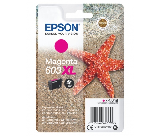 Patron Epson 603XL T03A3 Magenta