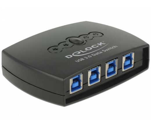 DELOCK Sharing Switch USB3.0 4-1 USB-B Bu > USB-A Bu