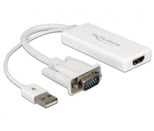 Delock VGA to HDMI Adapter with Audio