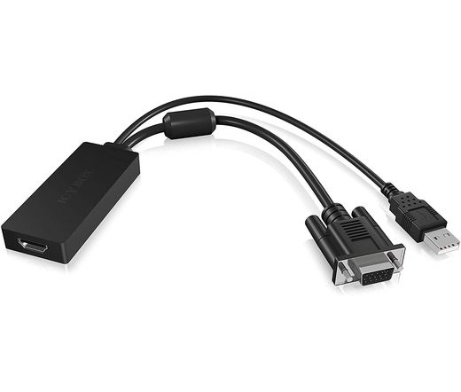 RAIDSONIC Icy Box IB-AC512 VGA + Audio to HDMI ® Adapter