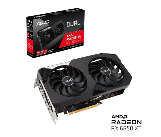 ASUS Dual Radeon RX 6650 XT OC Edition 8GB GDDR6