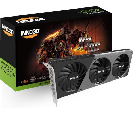 INNO3D GeForce RTX 4060 Ti X3 OC 8GB GDDR6