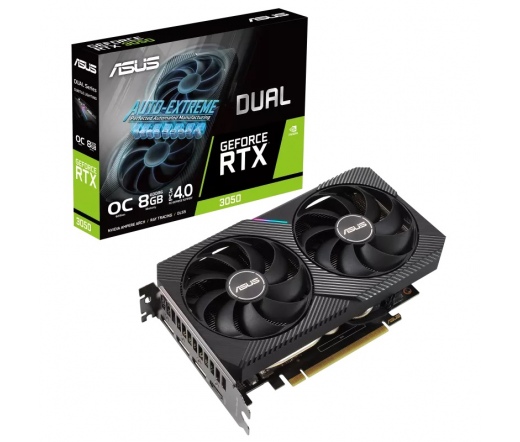 ASUS Dual GeForce RTX 3050 V2 OC Edition 8GB GDDR6