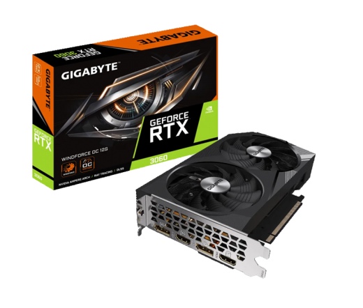 GIGABYTE GeForce RTX 3060 Windforce OC 12G rev. 2.0