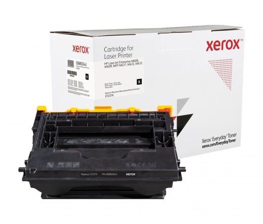 Toner Xerox Everyday Utángyártott Black Toner Cartridge, HP 37X géphez LaserJet Enterprise M608, M609; MFP M631, M632, M