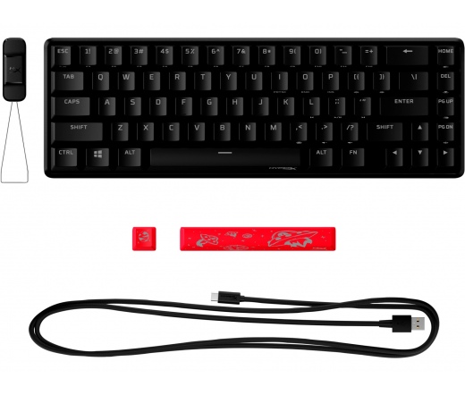 HP HyperX Alloy Origins 65 - Mechanical Gaming Keyboard US - HyperX Red Switch