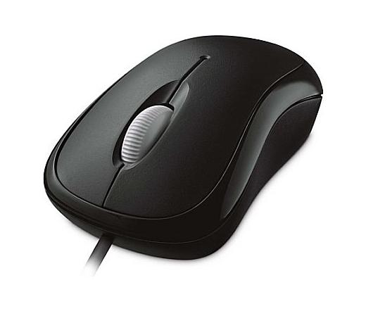 MOUSE MICROSOFT Basic Optical Mouse USB Fekete