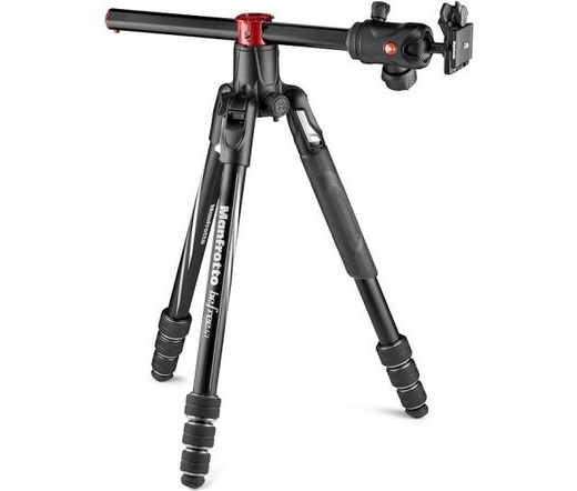 MANFROTTO Befree GT XPRO alu állvány, tekerős lábzár, elforg. középo. MKBFRA4GTXP-BH