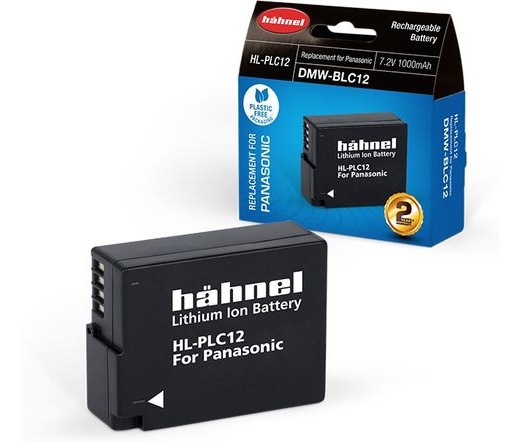 HAHNEL HL-PLC12 akkumulátor (Panasonic DMW-BLC12 1000 mAh)