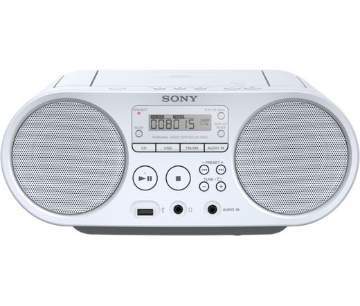 Sony ZS-PS50 Boombox hordozható 2.0 HiFi hangrendszer