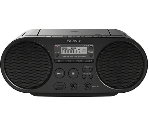 Sony ZS-PS50 Boombox hordozható 2.0 HiFi hangrendszer