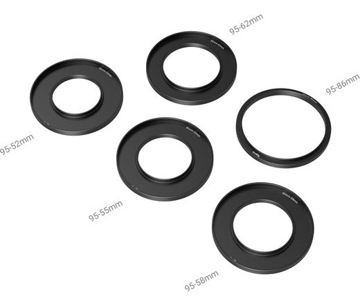 SMALLRIG Adapter Rings Kit (52/55/58/62/86-95mm)