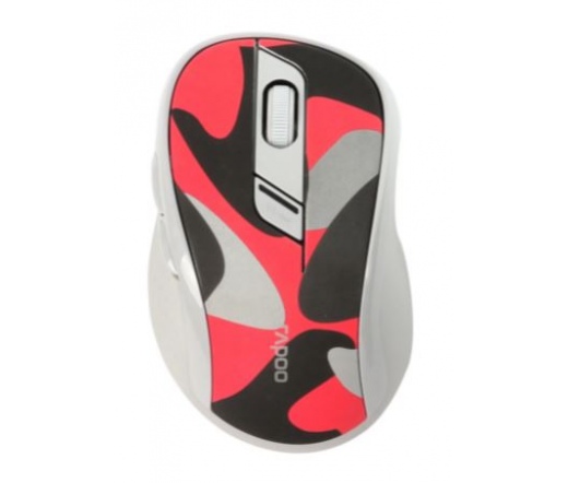 Rapoo M500 Multi-mode Wireless Mouse Camouflage/Red