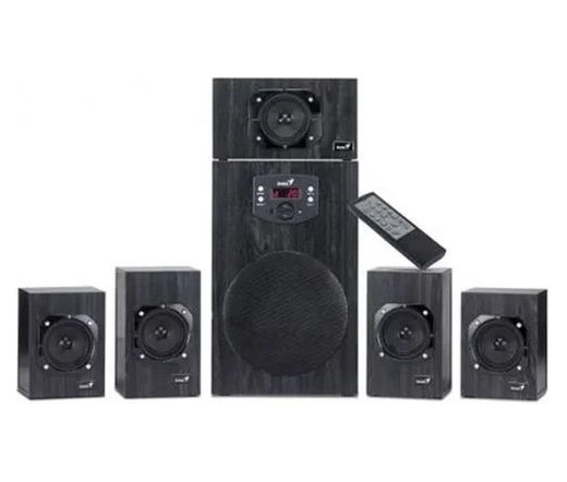 GENIUS SPEAKER SW-HF5.1 6000 II Black